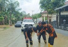 Debit Air Sungai di Barabai dan Batu Benawa Naik, BPBD HST : Waspada