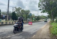 Kasat Lantas Balangan Ingatkan Pengendara: Hati-Hati Jalan Berlubang di Jalan Ahmad Yani