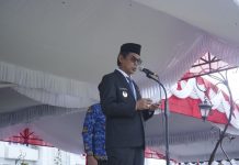 Wabup Balangan H Akhmad Fauzi Ajak Masyarakat Teladani Semangat Kepahlawanan