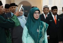 Perempuan Pertama, Prof Dr Hj Nida Mufidah Resmi Menjabat Rektor UIN Antasari Banjarmasin