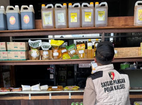 Satgas Pangan Polda Kalsel Sidak di Kelayan B Banjarmasin