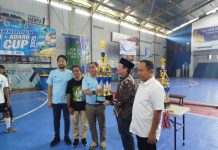 Wagub Kalsel Resmi Membuka Turnamen Futsal Adaro Antar Wartawan 2025