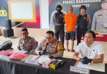 Seorang Pria di Banjarbaru Diduga Siram Air Keras ke Mantan Istri Akhirnya Diciduk Polisi