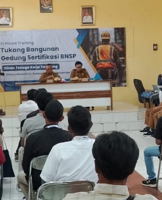 121 Pemuda Tabalong Ikuti Pelatihan Tukang Bangunan
