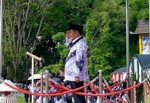 Bupati Hulu Sungai Tengah Pimpin Upacara HUT ke-80 PGRI dan HGN 2025, ini Pesannya