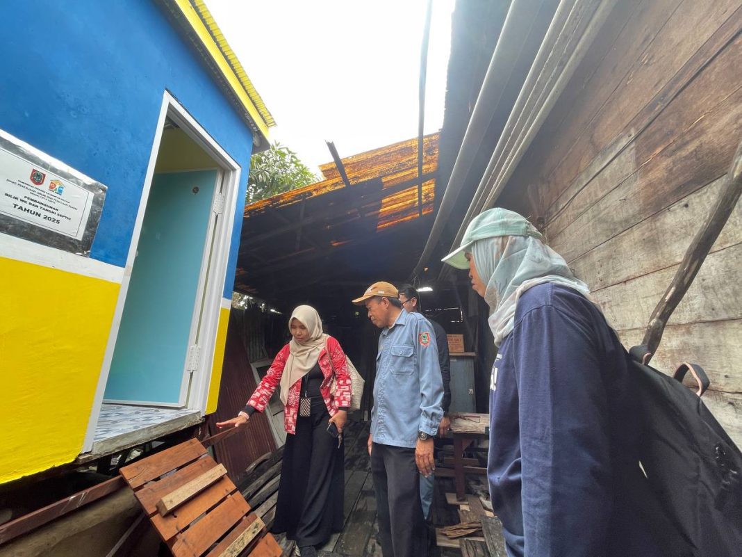 Dinas PUPR Kalsel Bangun 5 Tangki Septik di Mantuil