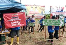 Kurangi Risiko Bencana di Kalsel, Kemensos dan Pemprov Bentuk 2 Kampung Siaga Bencana