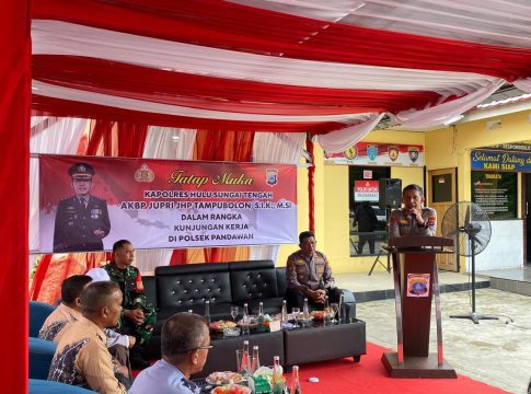 Tegas dan Menginspirasi! Kapolres HST Titip Tiga Pesan Emas untuk Personel Polsek LAU dan Pandawan