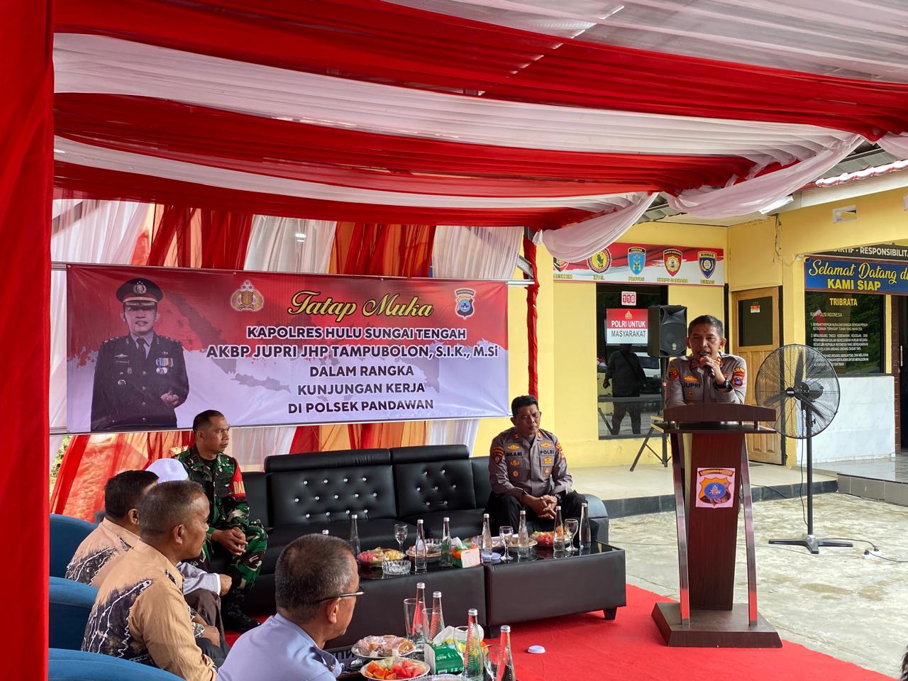 Kapolres Hulu Sungai Tengah, AKBP Jupri JHP Tampubolon