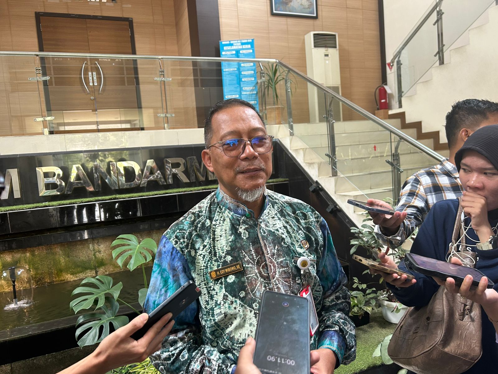 Komisaris Utama PAM Bandarmasih, Edy Wibowo