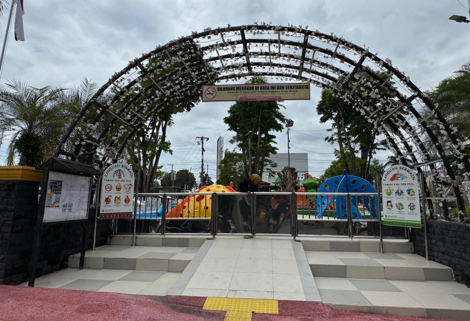 Lama Ditutup, Taman Van Der Pijl Banjarbaru Dibuka Awal Desember, Air Mancur Bakal Jadi Magnet!