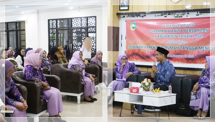 DWP Tanah Laut Gelar Seminar Parenting Islami, Rahasia Rumah Tangga Bahagia Dunia Akhirat Terungkap di Sini