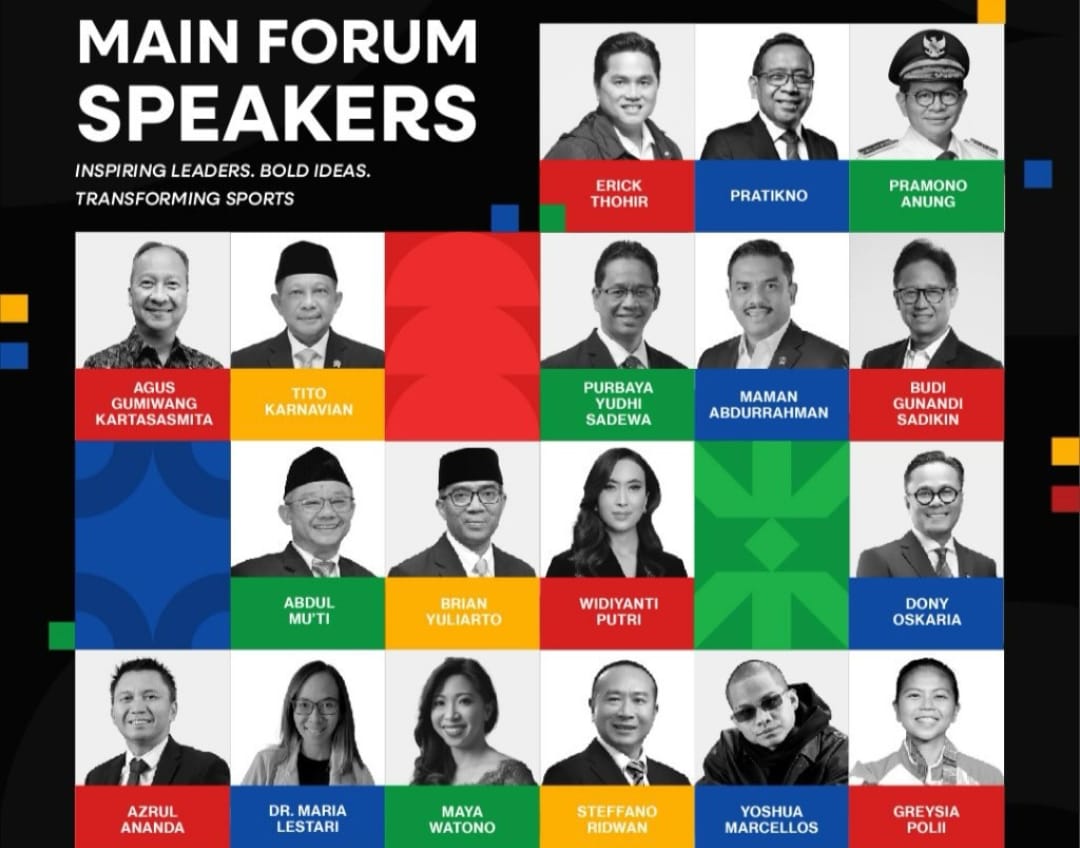 Sejumlah Menteri Kabinet Merah Putih Jadi Pembicara di Indonesia Sports Summit 2025