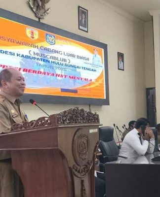 Muscablub Apdesi HST Kobarkan Semangat Aparat Desa: Sekda Tegaskan Desa Adalah Pondasi Utama Pembangunan!