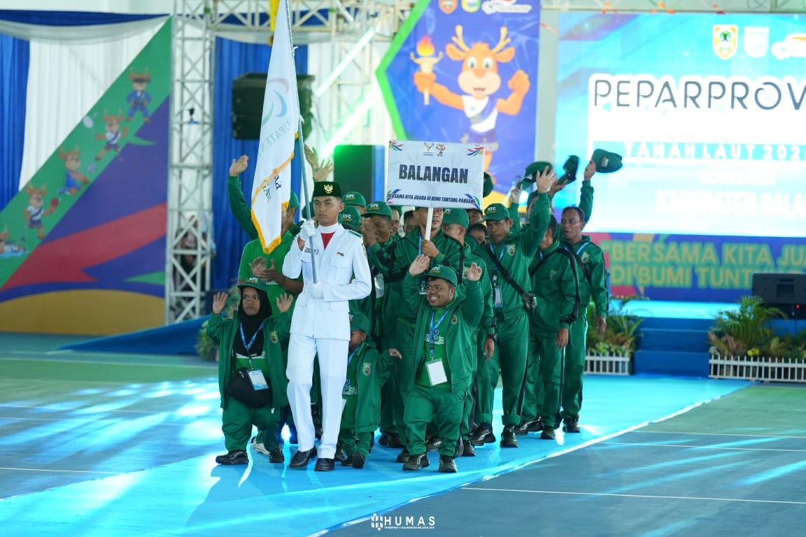 NPC Balangan Kirim 73 Atlet Difabel
