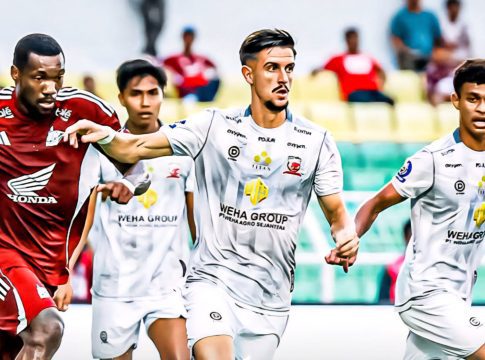 PSM Makassar vs Madura United Berakhir Imbang 1-1 di Stadion BJ Habibie