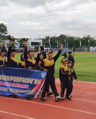 Wali Kota Banjarbaru Bakar Semangat Atlet di Pembukaan Porprov Kalsel 2025, Banjarbaru Targetkan Juara!