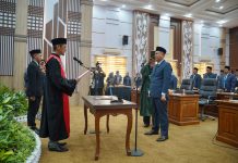 Saiful Arif Resmi Duduki Kursi Wakil Ketua II DPRD Balangan, DPRD Kini Pimpinannya Lengkap