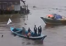 Video Kelotok Terbalik Angkut Jemaah Haul Habib Basirih