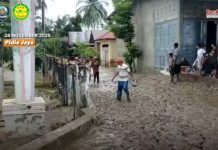 100 Orang Terjebak di Komplek Sekolah Saat Banjir di Pidie Jaya