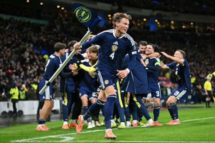 Skotlandia Lolos Dramatis ke Piala Dunia 2026 Usai Hajar Denmark 4-2!