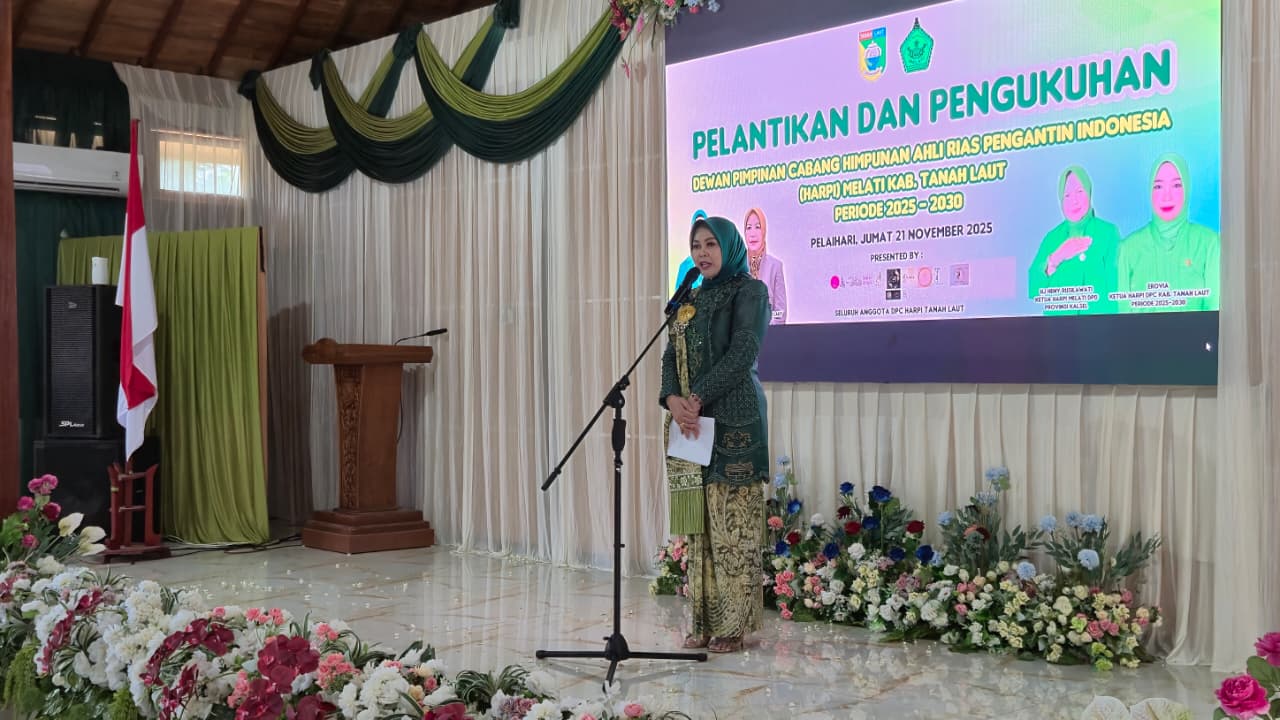 Tantang Tren Korea! Ketua PKK Tanah Laut