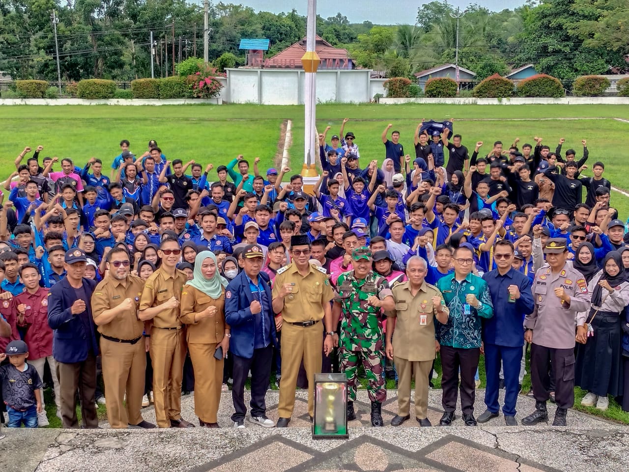 Wabup Fauzi Bangga, Karang Taruna