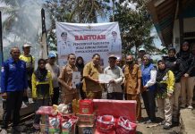 Cepat Tanggap, Pemkab HST Bantu Warga Terdampak Kebakaran di Durian Gantang dan Cukan Lipai