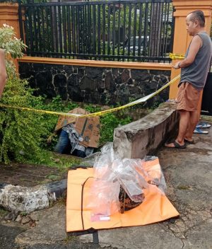 Penemuan Mayat di Jalan Wijaya Kusuma Banjarbaru