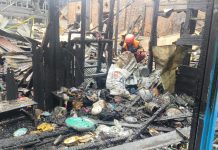 Kebakaran Kampung Gadang Banjarmasin: Dian Sempat Selamatkan Ibunya Sebelum Rumah Ludes Dilalap Api