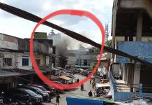 Warga di Pasar 5 Banjarmasin Dihebohkan oleh Kebakaran
