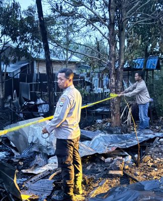 Empat Rumah di Landasan Ulin Tengah Hangus Terbakar, Polisi Beberkan Kronologi Kejadian