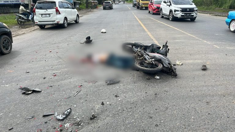 Kronologi Pengendara Tewas di Simpang 4 Handil Bakti, Libatkan Truk Tangki