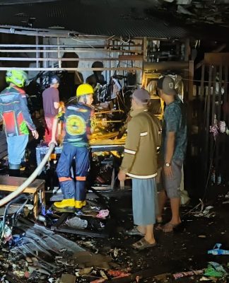 Warga Griya Permata Batola Geger, 3 Kios di Pasar Bagiwas Terbakar