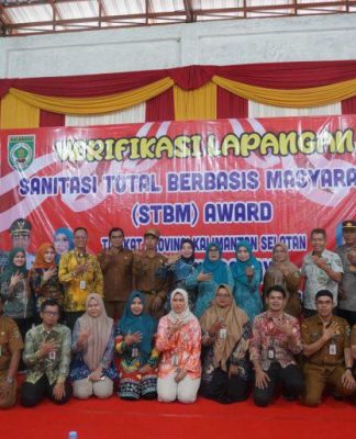 Konsisten Jalankan Lima Pilar, Muara Jaya Antar Dinkes Balangan Raih STBM Award 2025