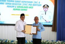 Bupati Tanah Bumbu Dukung Penguatan Layanan Hukum Masyarakat Melalui Posbankum Aksi Rumah Damai