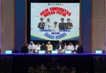 Ribuan Jemaah Padati Tabligh Akbar Pemkab Tanah Bumbu di Kusan Tengah