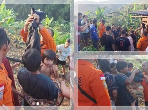 DRAMATIS! Dua Hari Hilang di Hutan Loksado HSS, Balita 2,5 Tahun Ditemukan Selamat oleh Tim SAR!