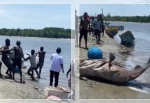HEBOH di Timika! Pemancing Dapat Ikan Kerapu Raksasa, Warga Ramai Turun Tangan Tarik ke Darat