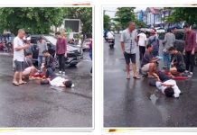 Pengendara Motor Terkapar di Jalan Anang Adenansi! Rescue Bergerak Cepat Evakuasi Korban