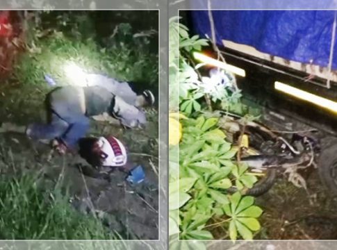 FAKTA KECELAKAAN MAUT! Pengendara Motor Tewas Mengenaskan Usai Dilindas Mobil Pikap di Belawang Barito Kuala