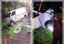 Gran Max Nyungsep ke Permukiman Desa Tambak Anyar! Tim Gabungan Evakuasi Mobil hingga Malam Hari