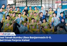 VIDEO - Futsal Tanah Bumbu Libas Banjarmasin 6-0, Sabet Emas Porprov Kalsel, GT Mahendra: Kami Bermain dengan Hati!