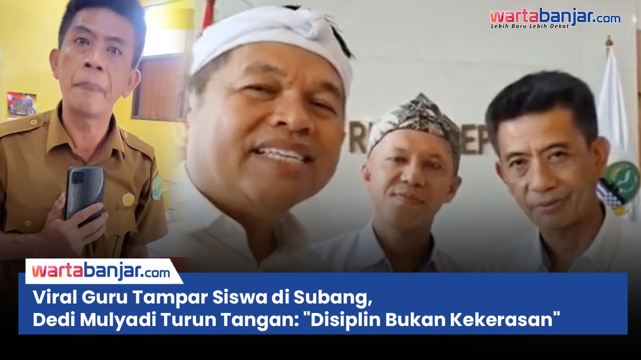 VIDEO - Viral Guru Tampar Siswa di Subang, Dedi Mulyadi Turun Tangan: "Disiplin Bukan Kekerasan"