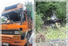 Mobil Brimob Tergelincir Masuk Jurang di Tebing Batu Manula: Sempat Hantam Truk Fuso, Diduga Rem Blong