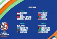 Hasil Drawing Piala Asia Futsal 2026, Indonesia Bakal Bertemu Korsel di Laga Pembuka