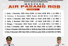 Waspada Puncak Banjir Rob di Banjarmasin Mulai Esok