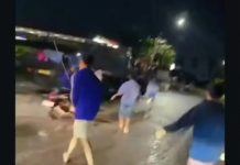 Aksi Tawuran Diduga Gengster Banjarmasin Disiarkan Live di Instagram
