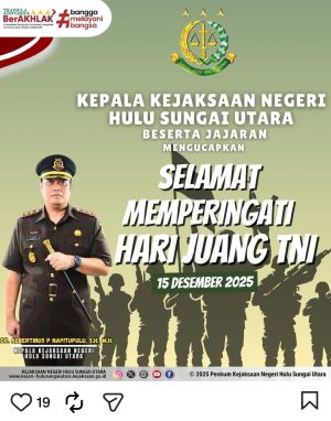 Akun Kejari HSU Tutup Kolom Komentar Saat Santer Isu OTT KPK