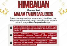 Warga Banjarmasin Dilarang Konvoi dan Nyalakan Petasan Saat Tahun Baru